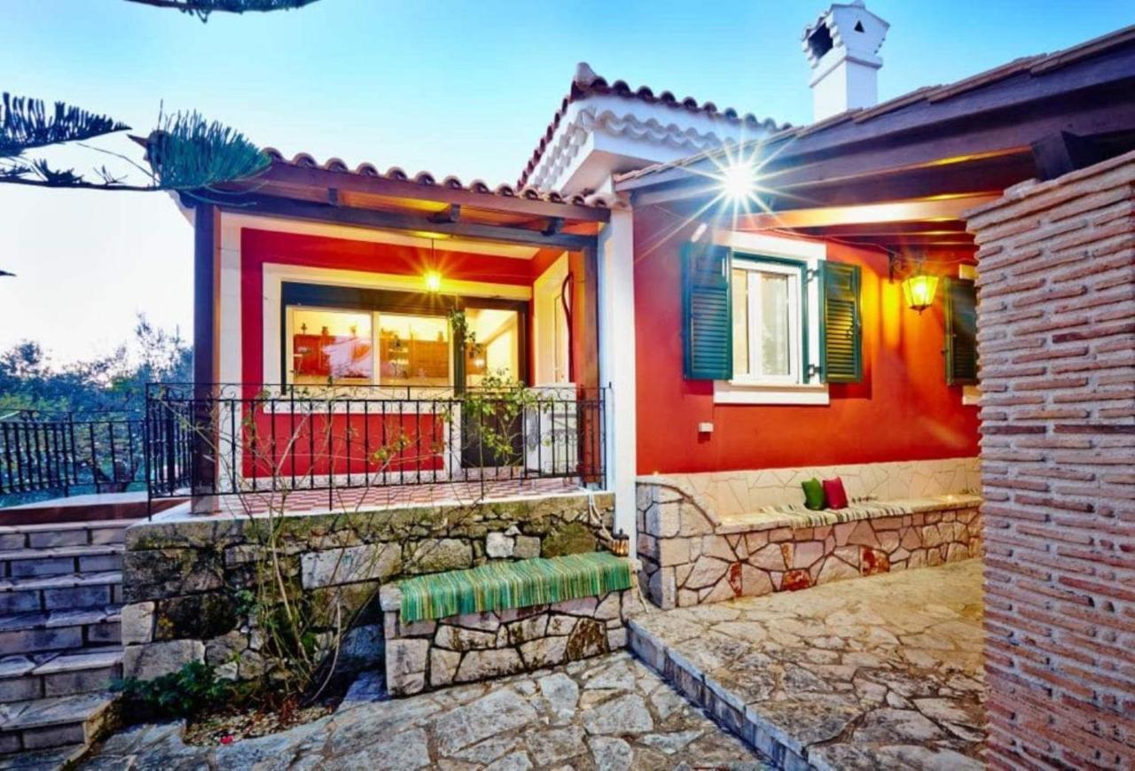 Anemelia' Villa Agios Dimitrios  Luaran gambar
